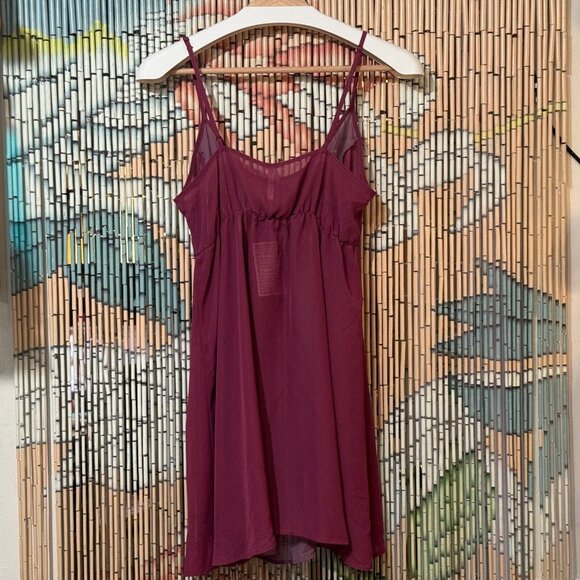 Urban Outfitters Sparkle & Fade Empire Mini Slip Dress, Pink/Rose, Large - Picture 5 of 13